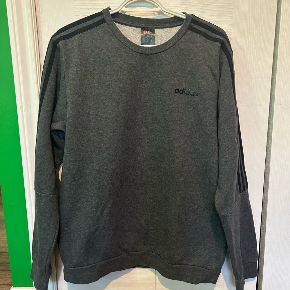 Grey Adidas Crewneck